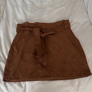 Abercrombie & Fitch Chocolate Mini Skirt
